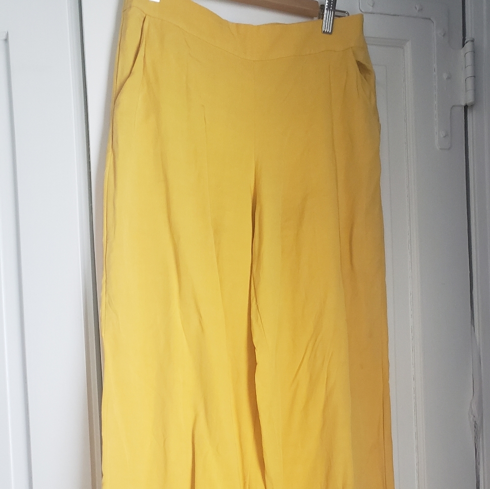 Zara wide leg trouser pants